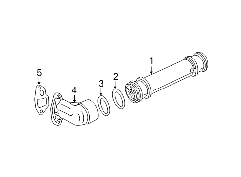 2000 Ford F-350 Super Duty Oil Cooler Diagram