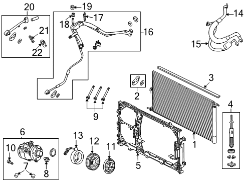 2009 Ford F-150 Air Conditioner Diagram