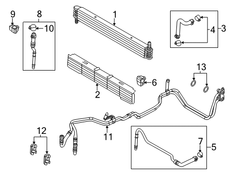 2013 Ford F-150 Trans Oil Cooler Diagram