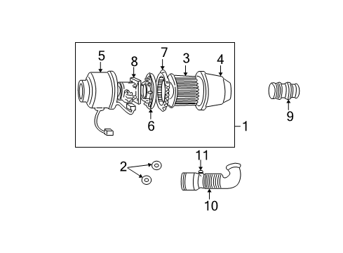 2001 Ford F-150 Filters Diagram