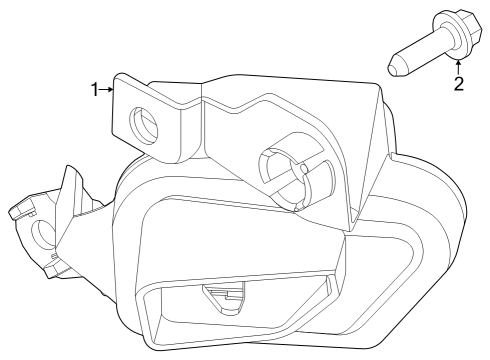 2025 Ford Mustang Park Lamps Diagram