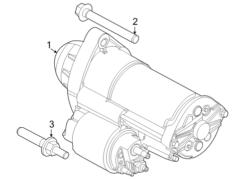 2025 Ford Mustang Starter Diagram
