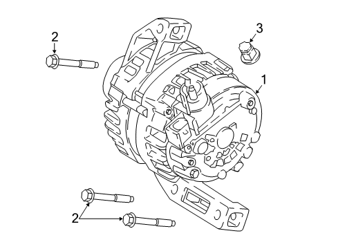 2018 Ford EcoSport Alternator Diagram 3 - Thumbnail