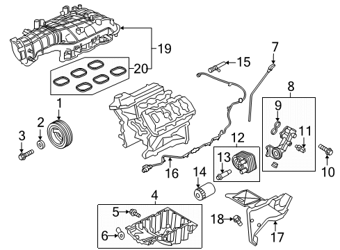 2024 Lincoln Navigator Senders Diagram