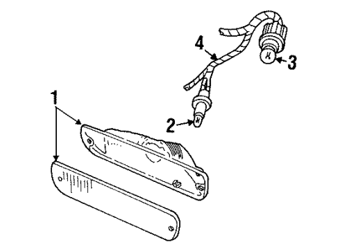 1992 Mercury Grand Marquis Park Lamps Diagram
