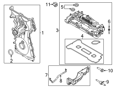 2019 Ford Ranger Camshaft & Timing Diagram