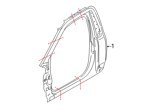 2021 Ford F-250 Super Duty Aperture Panel Diagram
