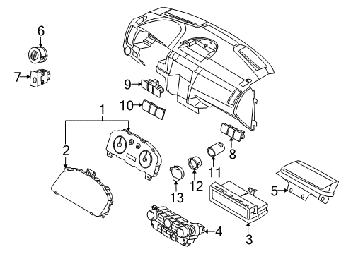 2010 Ford Focus Switches Diagram