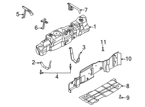 2022 Ford F-350 Super Duty Fuel Supply Diagram