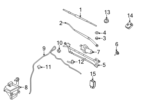 2011 Ford Fusion Wipers Diagram