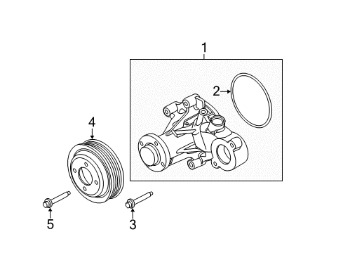 2012 Ford Mustang Water Pump Diagram