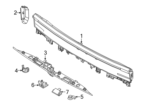 2025 Lincoln Navigator Lamp Bar Diagram