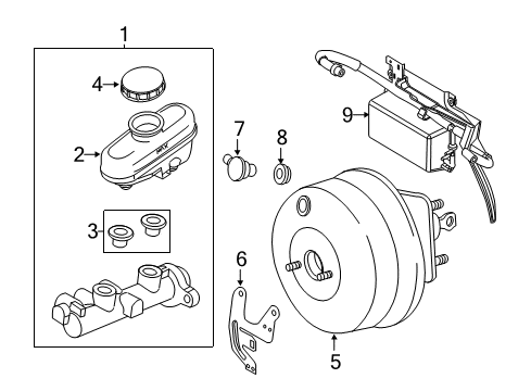 2007 Ford Crown Victoria Dash Panel Components Diagram
