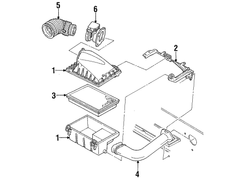 1992 Ford Tempo Powertrain Control Diagram 2 - Thumbnail