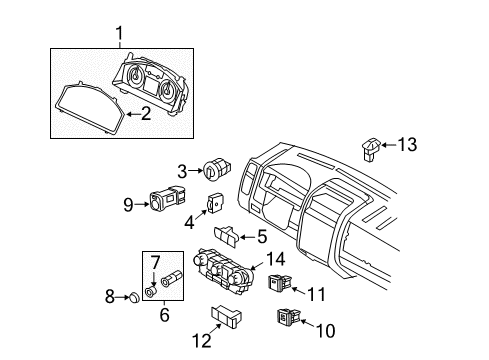 2008 Ford Escape Switches Diagram