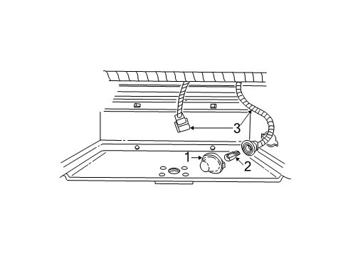 2005 Ford F-250 Super Duty Bulbs Diagram