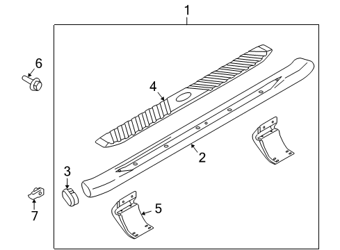 2013 Ford F-150 Running Board Diagram 20 - Thumbnail