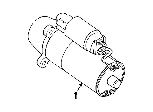 1997 Mercury Sable Starter Diagram