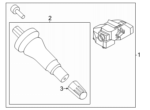 2025 Lincoln Navigator Tire Pressure Monitoring Diagram