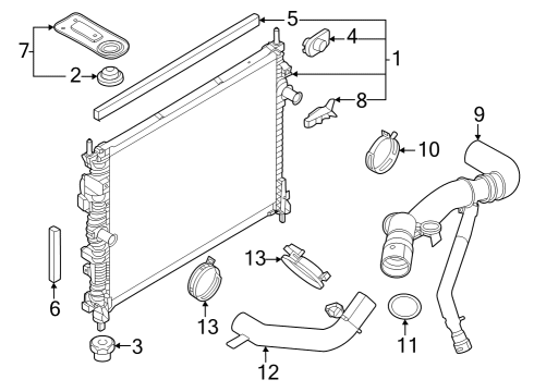 2025 Ford Mustang Cooling System Diagram
