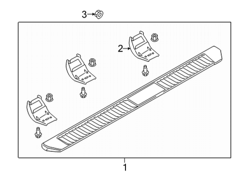 2024 Ford F-150 Running Board Diagram 12 - Thumbnail
