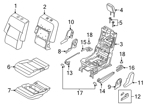 2020 Ford Explorer Frame Assembly Diagram for L1MZ-99613A10-CB