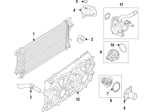 2024 Ford Bronco Cooling Fan Diagram
