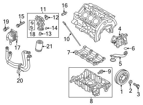 2014 Ford Police Interceptor Utility Adapter Housing Diagram