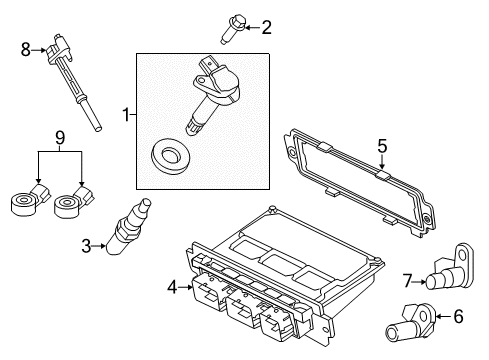2013 Ford F-150 ECM Diagram for CL3Z-12A650-CAANP