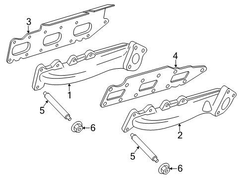 2025 Ford Transit-150 Exhaust Manifold Diagram