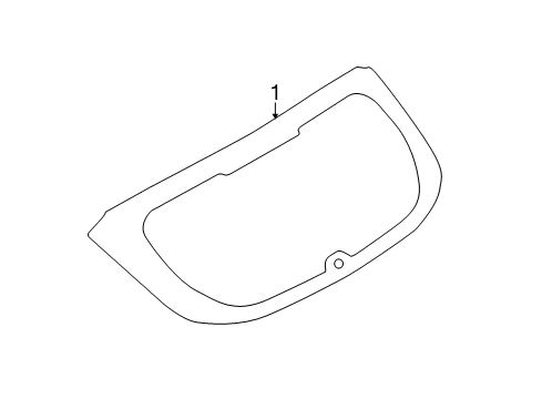 2017 Ford Focus Back Glass Diagram