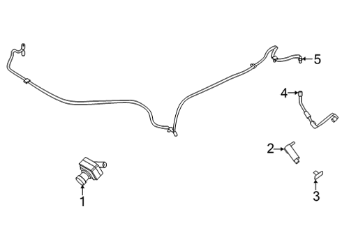 2023 Ford F-150 Parking Aid Diagram
