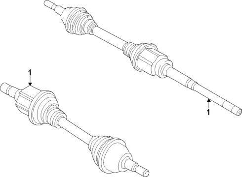 2024 Ford Edge Front Axle Diagram