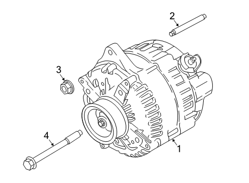 2017 Lincoln Continental Alternator Diagram 2 - Thumbnail