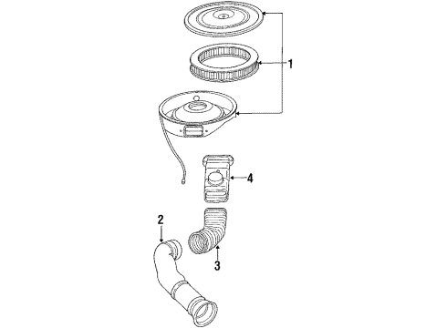 1985 Lincoln Continental Air Inlet Diagram