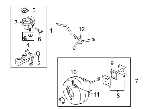 2010 Ford Taurus Dash Panel Components Diagram