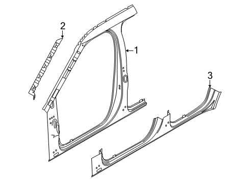 2024 Ford Explorer Aperture Panel Diagram