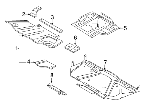 2024 Ford F-150 Bumper & Components - Front Diagram 5 - Thumbnail