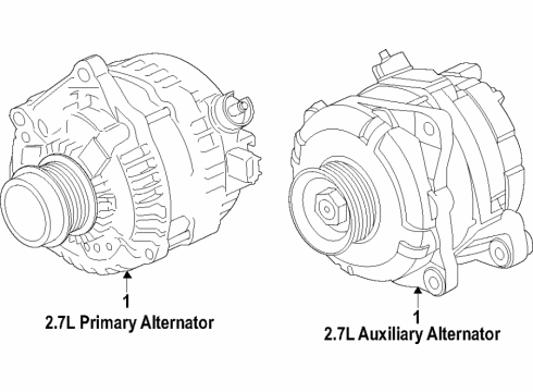 2024 Ford F-150 Alternator Diagram