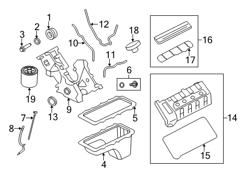 2013 Ford Mustang Engine Parts Diagram