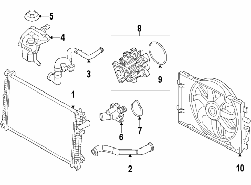 2010 Ford Fusion Cooling System Diagram