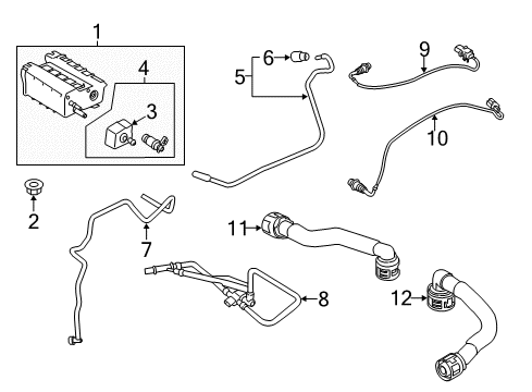 2015 Ford Fiesta Vapor Canister Diagram