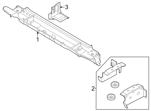 2024 Ford Bronco Rear Body Diagram