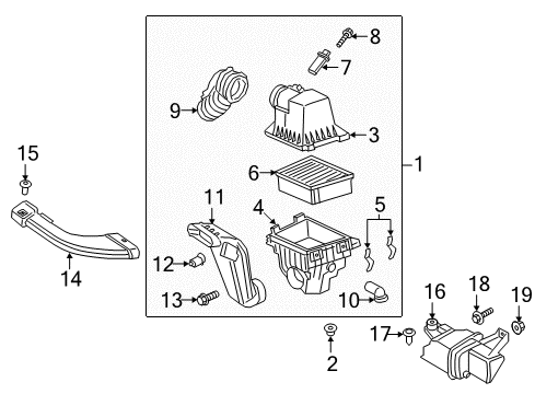 2018 Ford EcoSport Filters Diagram
