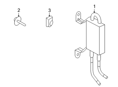 2025 Ford E-350 Super Duty Power Steering Oil Cooler Diagram