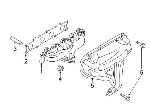 2013 Ford Fusion Exhaust Manifold Diagram
