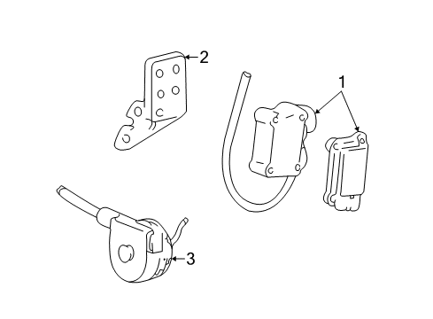 2000 Lincoln LS Cruise Control System Diagram