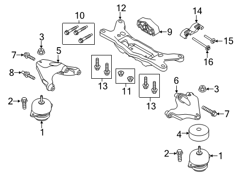 2016 Ford Mustang Automatic Transmission Diagram 3 - Thumbnail