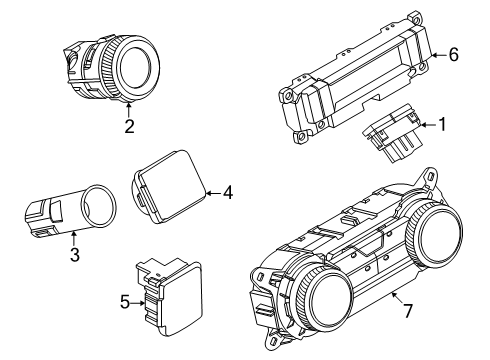 2025 Ford Expedition Console Diagram 3 - Thumbnail