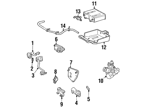 2000 Mercury Cougar Fuel Injection Diagram